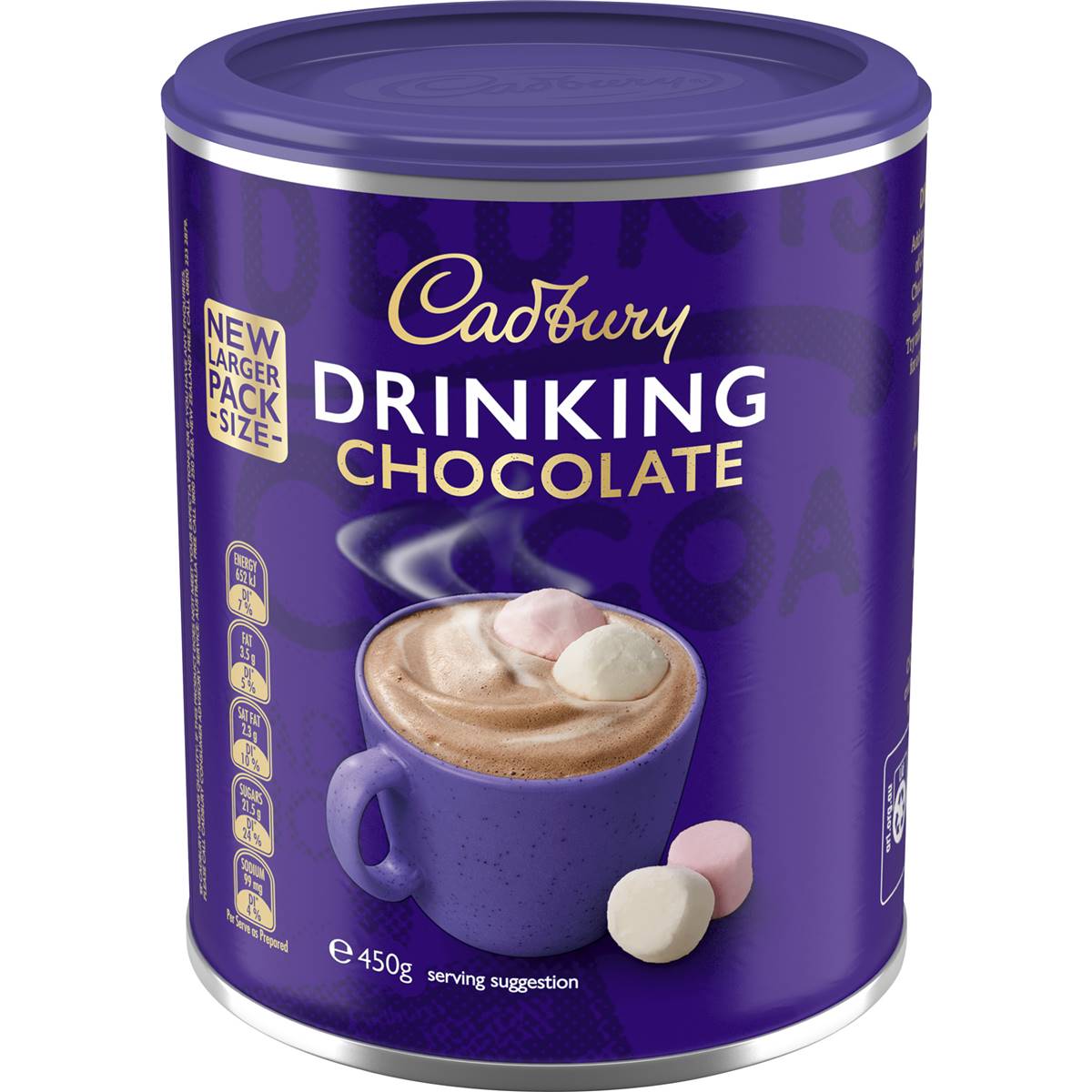 Drinking Chocolate - 400g Tin