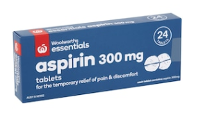 Aspirin - 24 Tablets