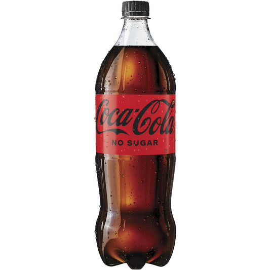 Coke No Sugar Bottle - 1.25L