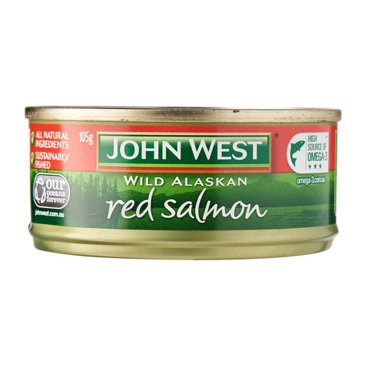 Salmon - Red - 105g tin