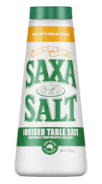 Salt - Saxa Iodised - 750g Bottle